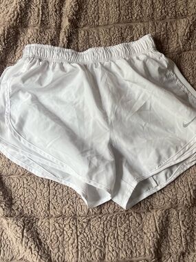 Nike brand new white shorts